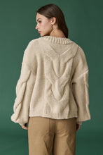 Load image into Gallery viewer, Millie Oversized Cable Knit Sweater