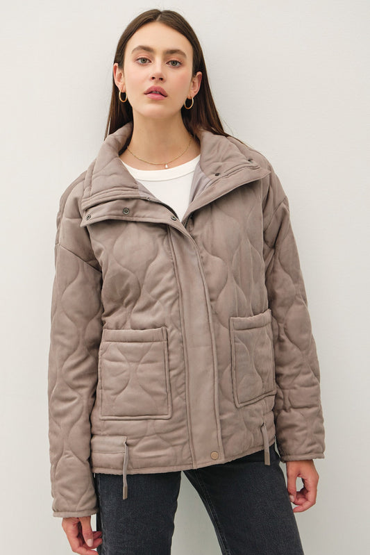 Soft Quilted Puffer Jacket