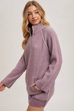 Load image into Gallery viewer, Kayla Half-Zipper Sweater