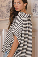 Load image into Gallery viewer, Dolman Sleeve Striped Top