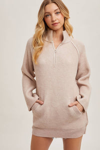 Kayla Half-Zipper Sweater