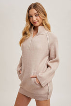 Load image into Gallery viewer, Kayla Half-Zipper Sweater