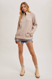 Kayla Half-Zipper Sweater