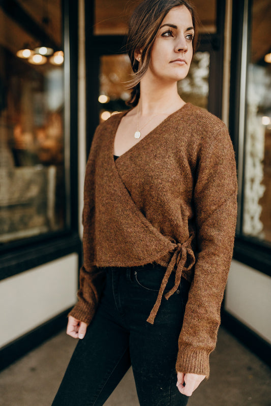 Brandi Wrap Sweater