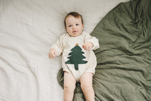 Load image into Gallery viewer, Christmas Tree French Terry Bodysuit